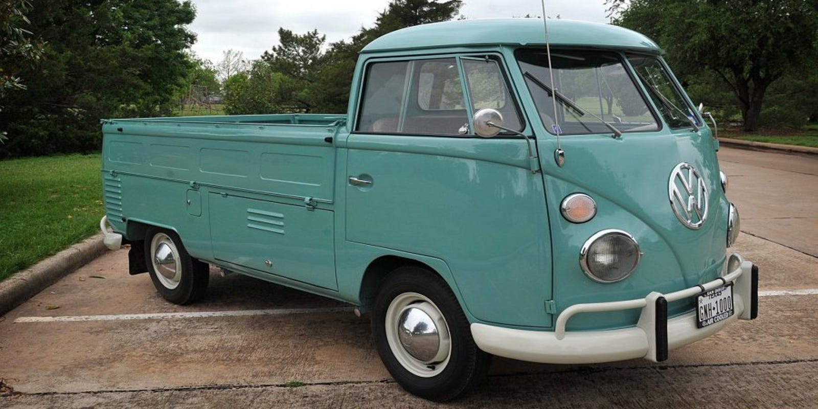 Vintage VW van holds memories for owner